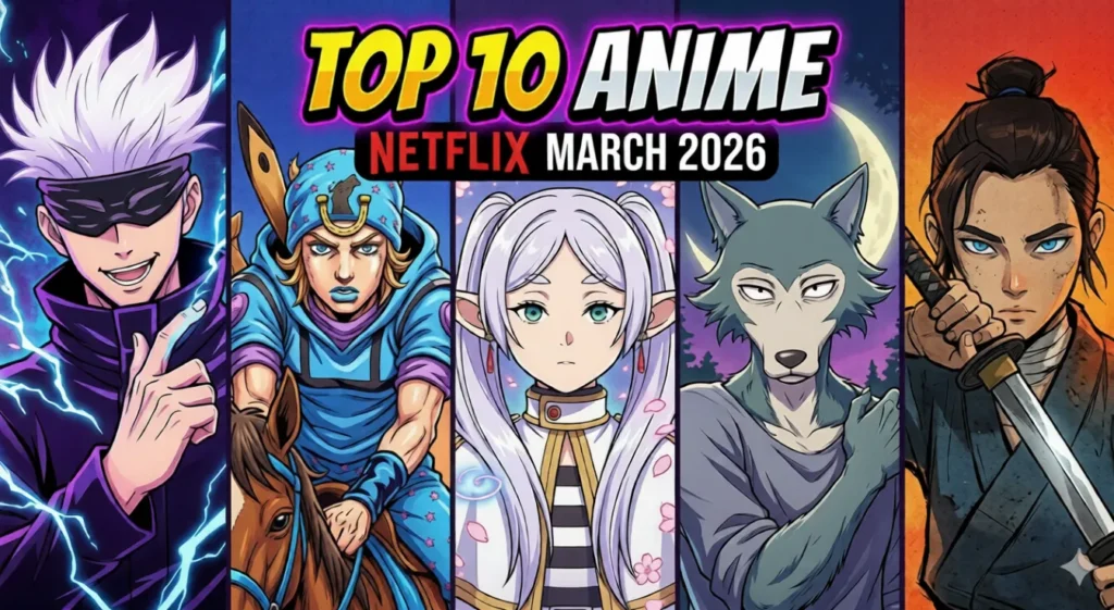 10 Must-Watch Anime on Netflix Right Now