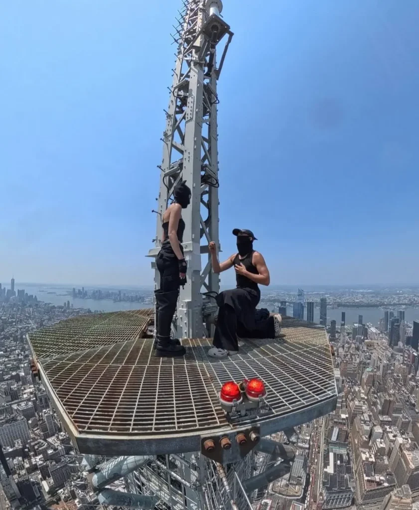 Arrested in NYC: Daredevil Couple Proposes 1,450 Feet in the Air on Empire State Building